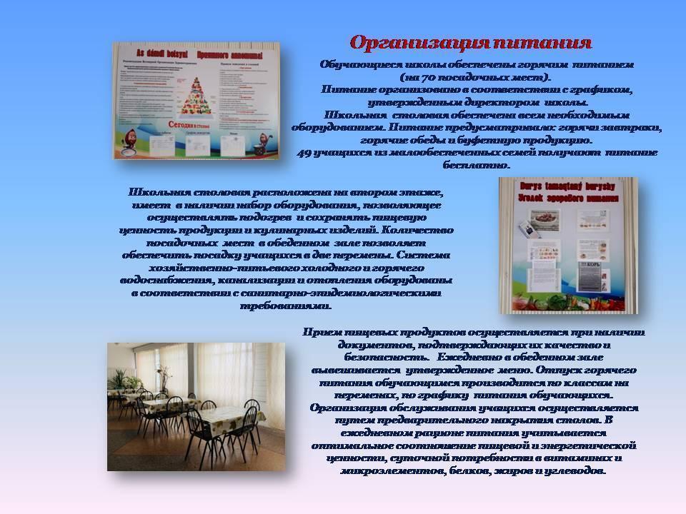 Школьная столовая